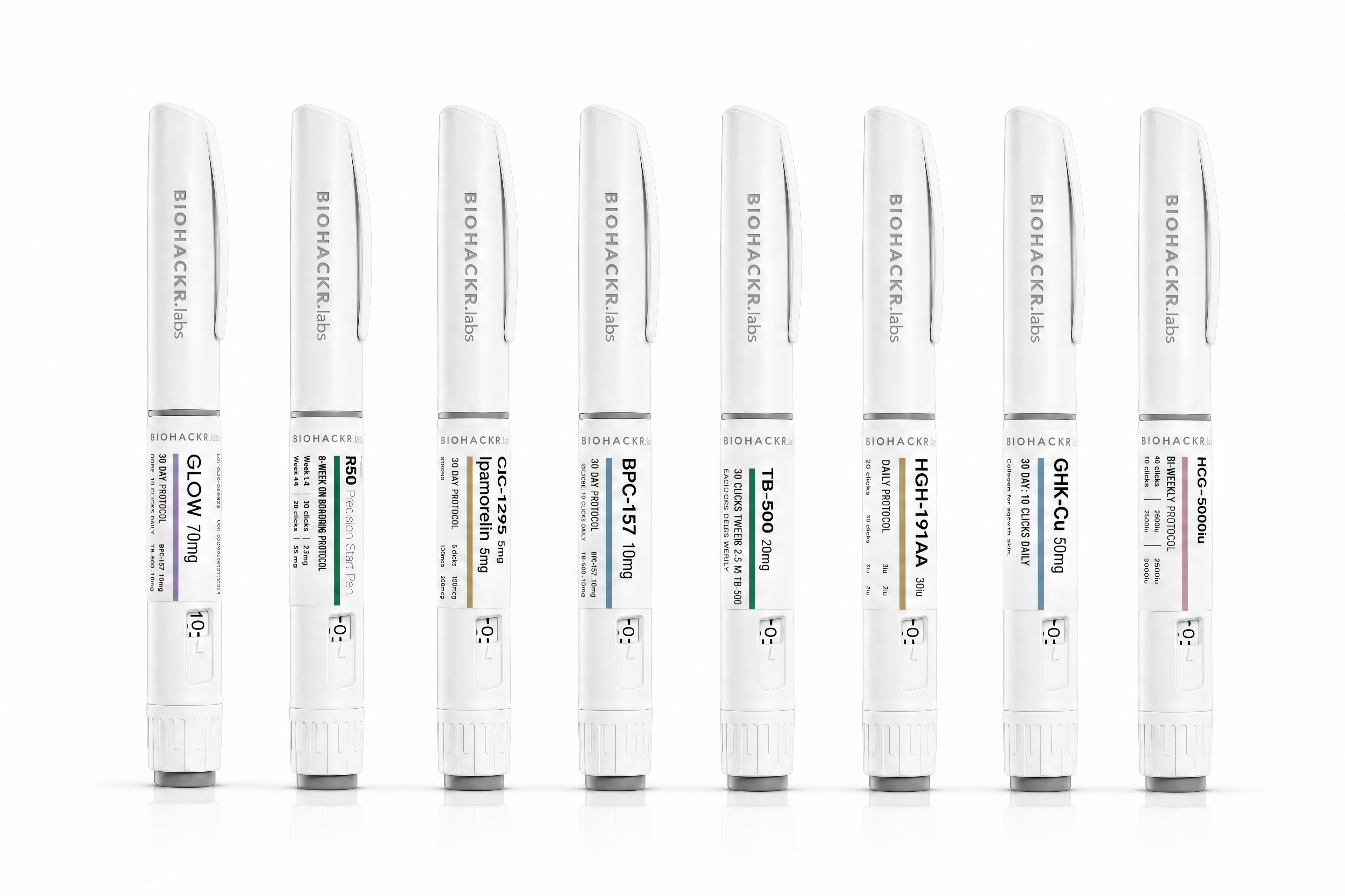 Biohackr.Labs precision peptide pen protocol family