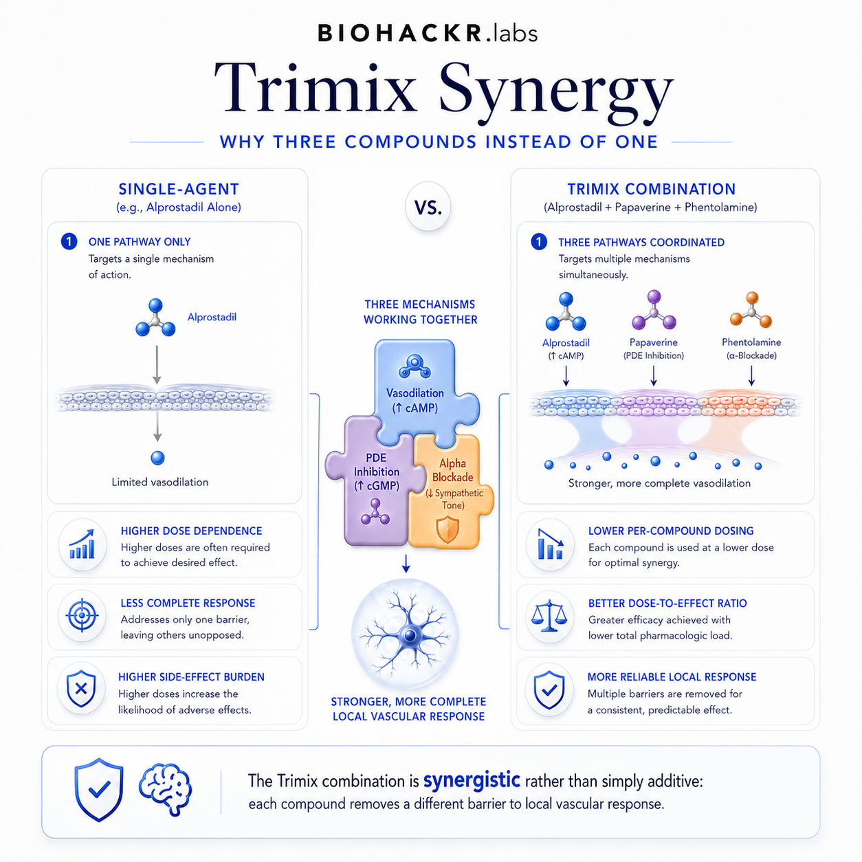 Trimix Performance Science: How CORE Pens Work — The three compounds and their mechanisms