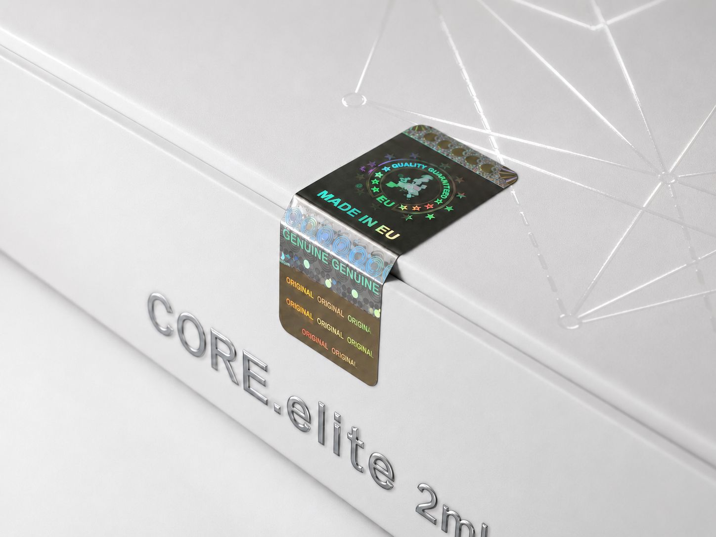 CORE.elite — Made in EU holographic authenticity seal